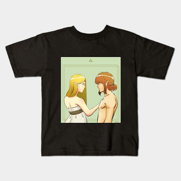 Couple Kids T-Shirt by JGerma